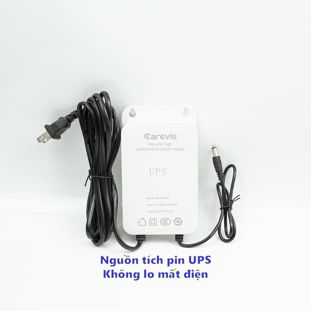 Nguồn điện Bộ lưu điện mini UPS-NLX124GT  tích pin dòng 5v-12v