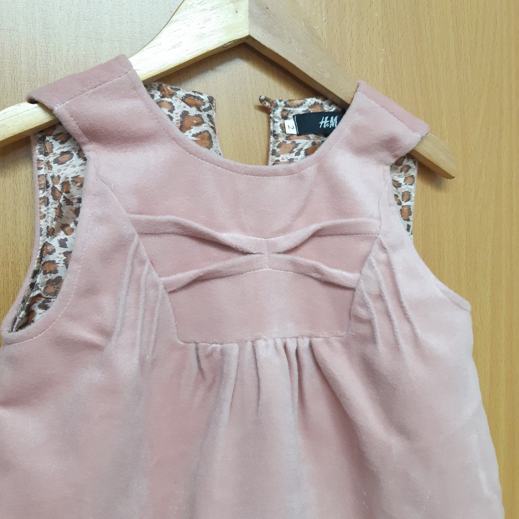 DG69-VT-50- Váy sát nách bé gái, chất nỉ dạ, dày dặn,màu hồng phấn, dáng xòe, made in Việt Nam