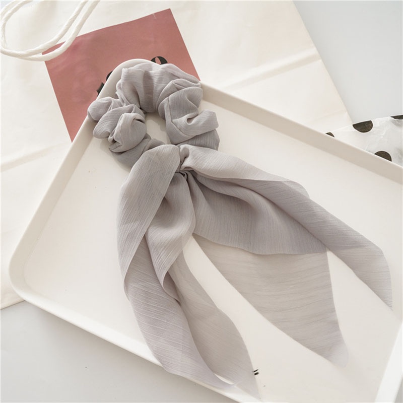 Dây Buộc Tóc Đính Nơ Xinh Xắn Cho Nữ