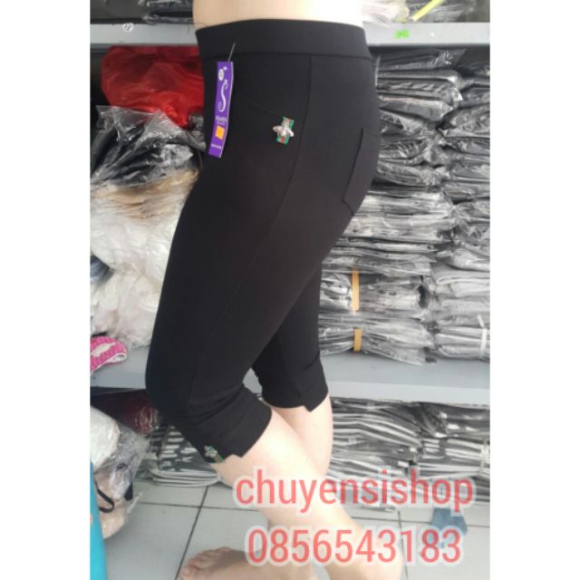 Quần legging ngố con ong (ảnh chụp thật) | BigBuy360 - bigbuy360.vn