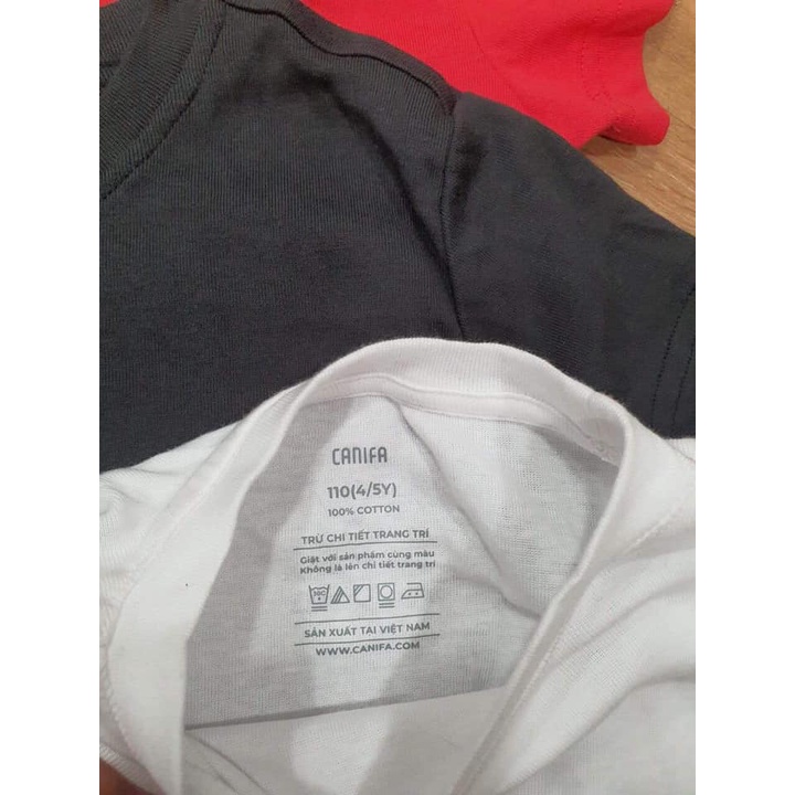 ÁO thun trơn CANIFA bé trai