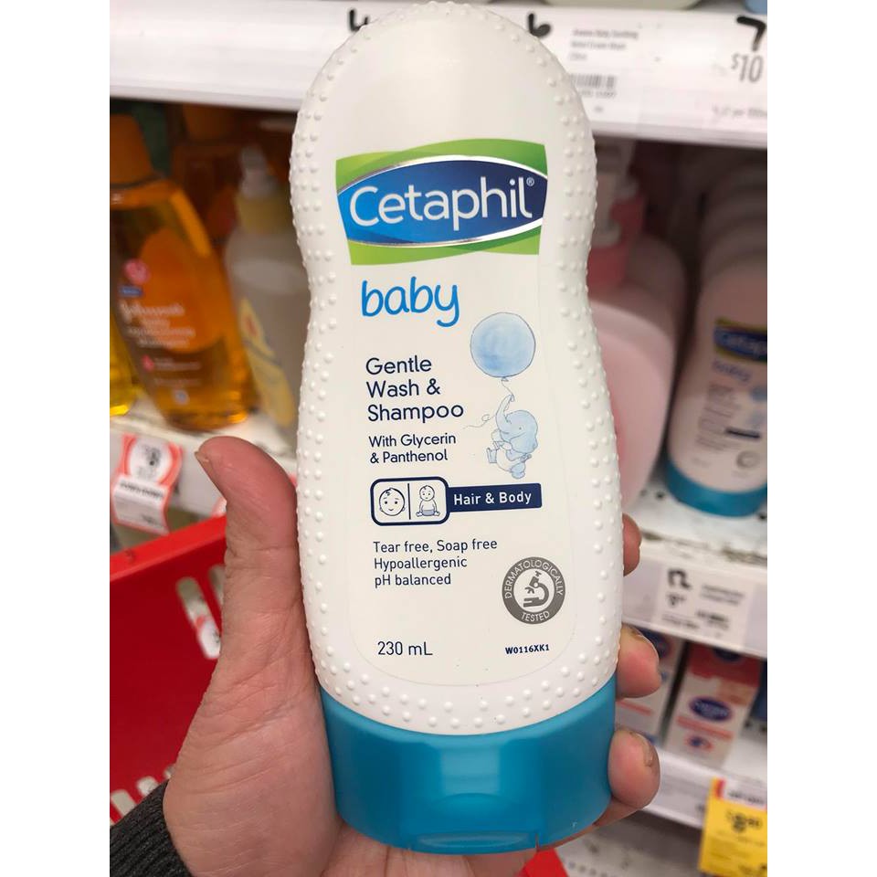 Sữa tắm cho trẻ Cetaphil Baby Úc