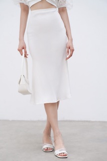 Chân váy SheByShj màu trắng - Bliss Skirt
