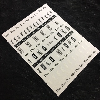 Sticker [Mã D,HC] , sticker nail, miếng dán móng tay