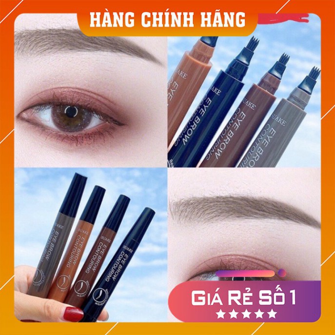 Chì Kẻ Mày 💖 Freeship💖 Bút kẻ chân mày phẩy sợi chống nước 4D Lameila No.784 dễ vẽ, đường kẻ mảnh, rõ nét, không trôi