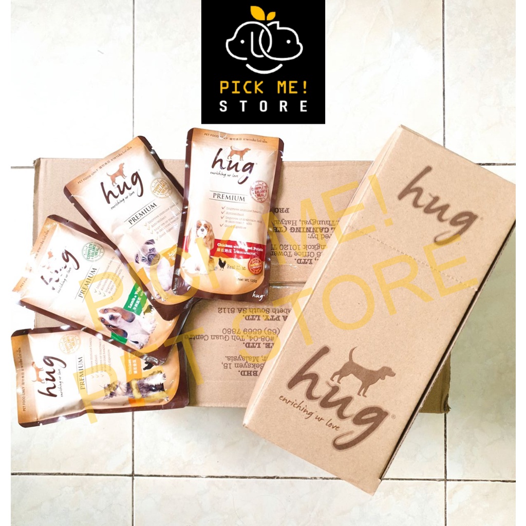 Pate HUG 120g - Pate Cho Chó Mọi Lứa Tuổi