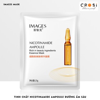 Mặt nạ dưỡng ẩm tinh chất NICOTINAMIDE IMAGES, dưỡng ẩm, sáng da