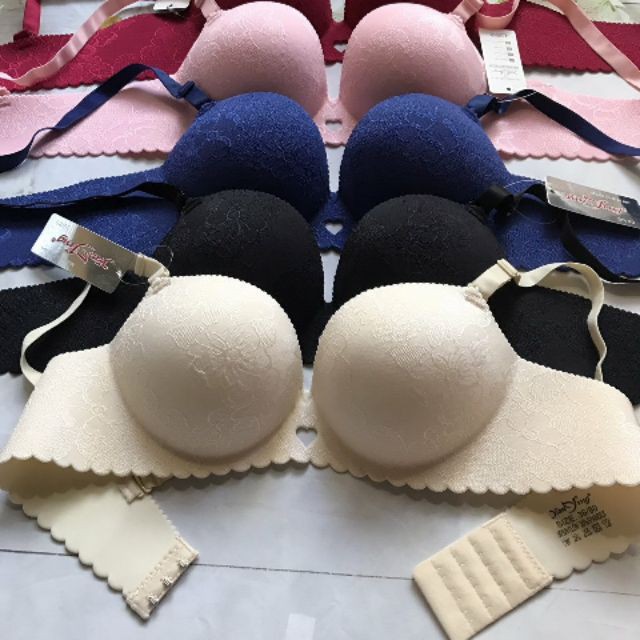 { Hàng Thái Cao Cấp} Chuyên sỉ lẻ Áo ngực Su không gọng đệm 5cm nâng ngực(U 52)