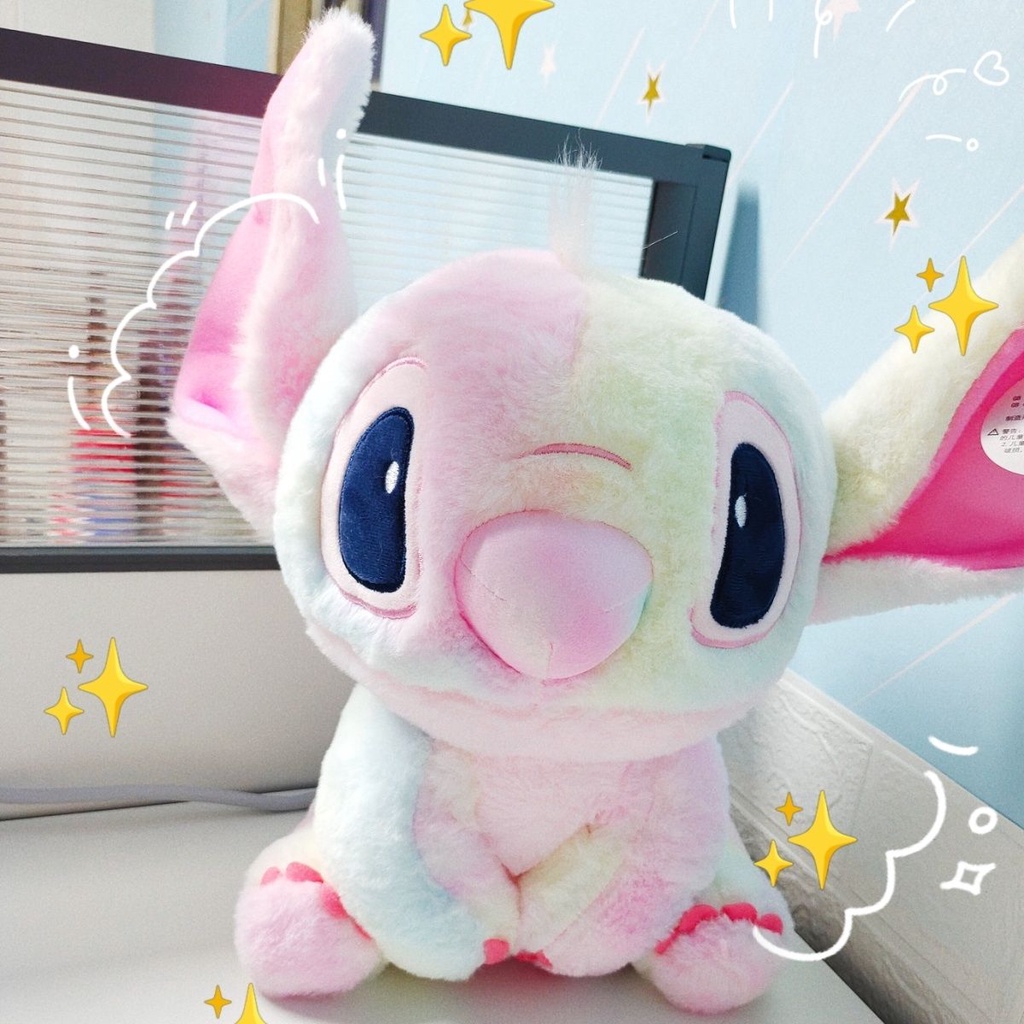 Thú Nhồi Bông Hình Stitch Màu Sắc Ngọt Ngào Dễ Thương