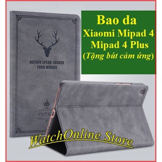 Bao da xiaomi mipad 5 mipad 5 pro mipad 4 , mipad 4 plus họa tiết hươu