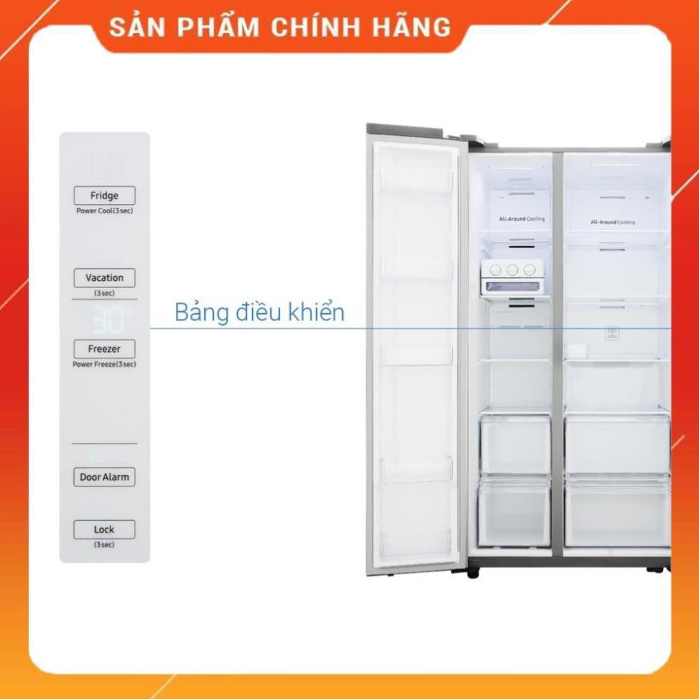 [ FREE SHIP KHU VỰC HÀ NỘI ] Tủ lạnh Samsung side by side RS62R5001M9/SV BM