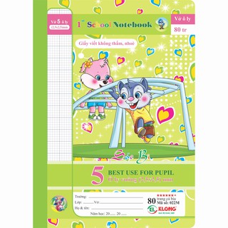 Vở 5 oly (2,5x2,5) 80tr( 022M) (sỉ ib)