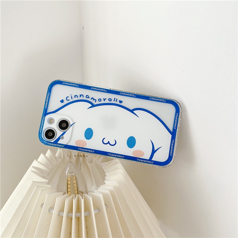 Ốp Điện Thoại Tpu Dẻo Họa Tiết Cinnamoroll Hello Kitty Cho iPhone 11 12 13 pro max XS X XR XSMax 7 8 6 6s plus 5 4 SE 2020