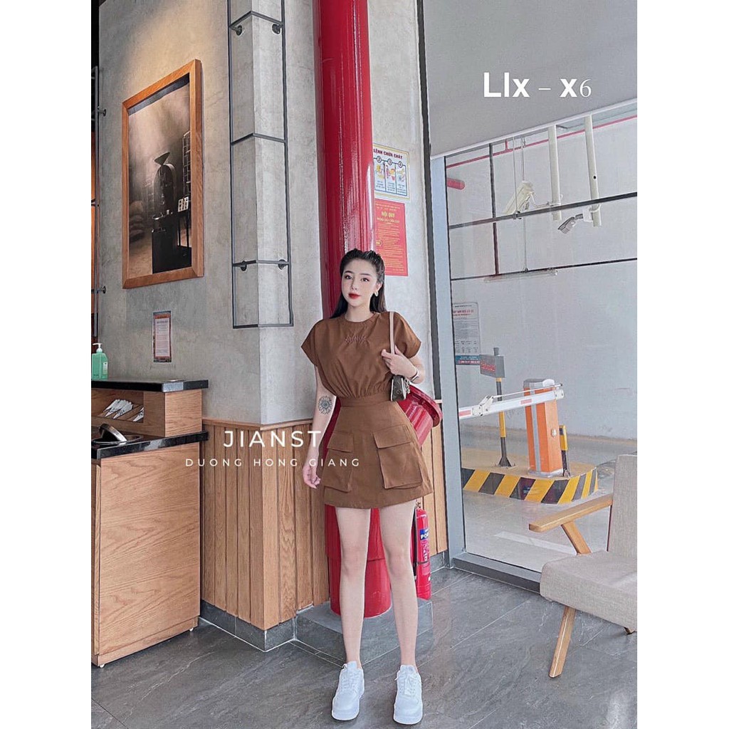 Váy liền SoYoung túi trước 3 màu trẻ trung ( kèm ảnh thật, video ) | BigBuy360 - bigbuy360.vn