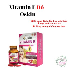 Viatamin  E Đỏ 400UI Vạn Tam Tăng Cường Nội Tiết Tố,Làm Đẹp Da