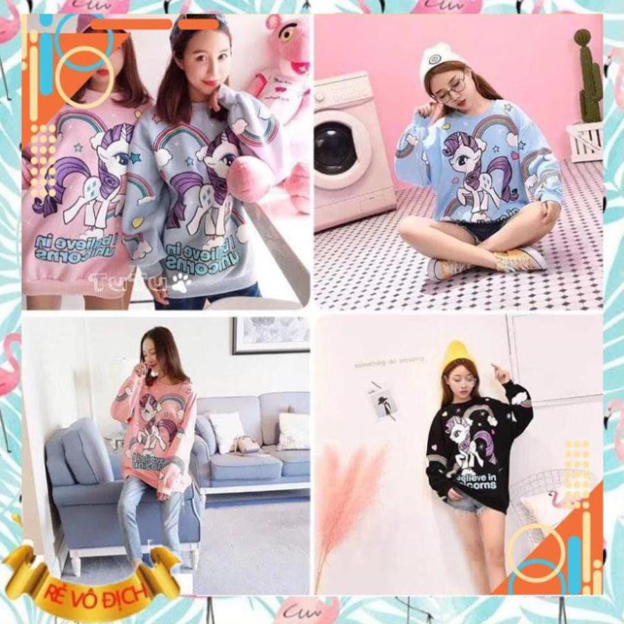 [Mặc là Auto Đẹp]  Áo sweater nỉ ngoại mềm mịn, in hinh rõ đẹp