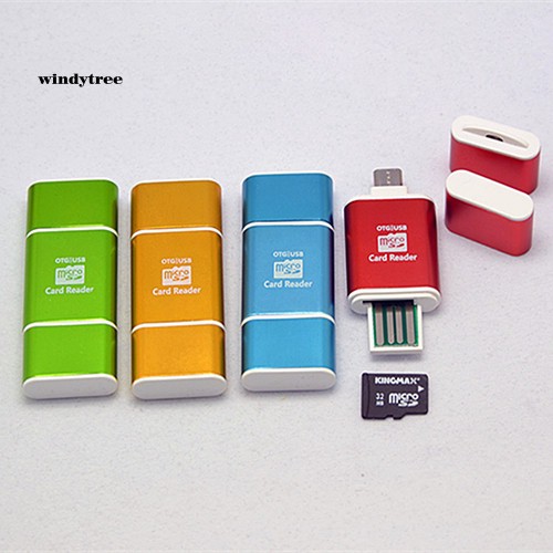 【WDTE】2 In 1 Mini Micro USB SD SDXC SDHC TF OTG Card Reader Adapter for Samsung S3 S4 | BigBuy360 - bigbuy360.vn