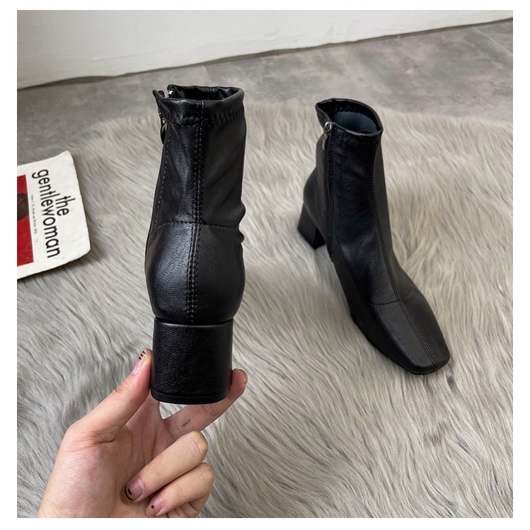 Boots cao cổ gót 5cm tôn dáng cho mùa thu đông, hàng quảng châu loại đẹp-920