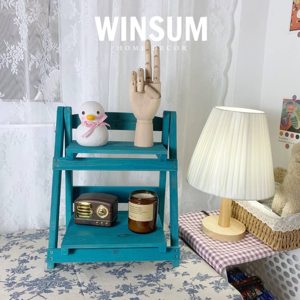 Kệ gỗ đựng chậu hoa, đồ dùng - Winsum.decor