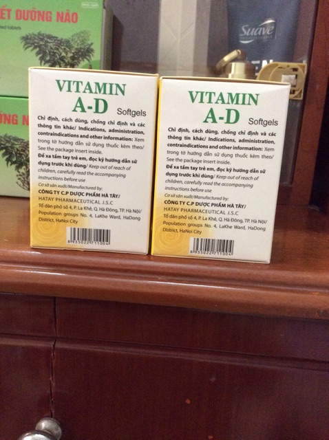 Viên Dầu Cá A-D hộp 100 viên