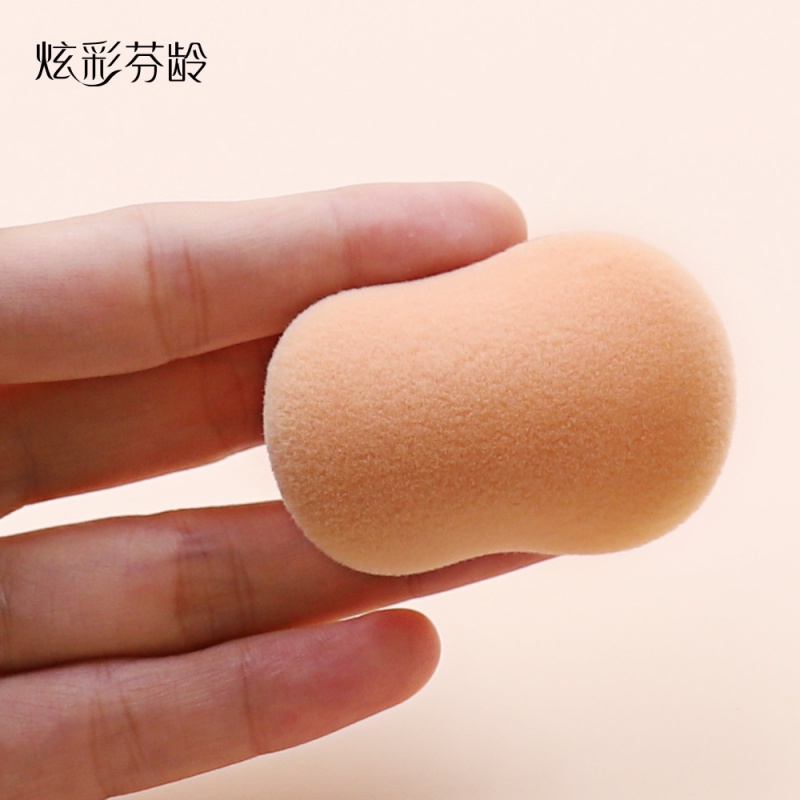 [Hàng mới về] Hộp phấn phủ dạng bột và bông phấn tròn đa năng