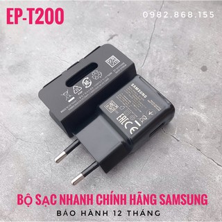 Bộ Sạc Nhanh Ep-TA200 Samsung (S8, S9,S10,Plus,Note 8, Note 9, A50, A30, M20) 18W Cổng USB to C Chính Hãng