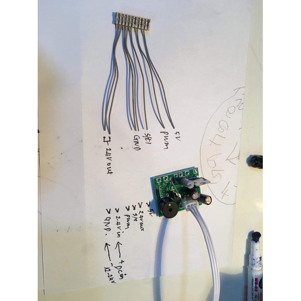 Quạt không chổi than sử dụng bình ắc quy và nguồn adapter 12v-24v