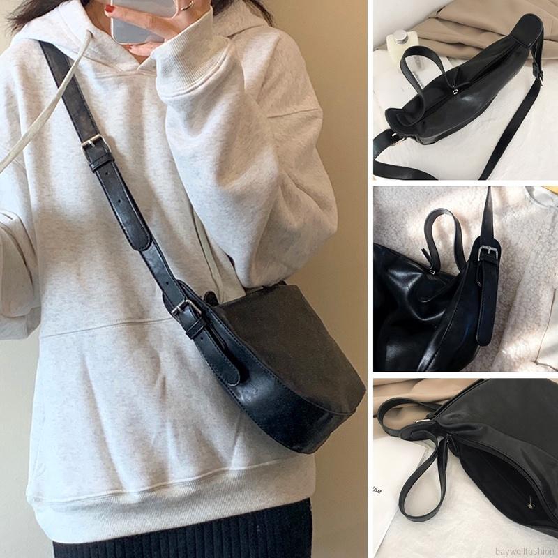 [Baywellfashion]Túi Đeo Chéo Da Pu Phong Cách Hàn Quốc Dành Cho Nữ | BigBuy360 - bigbuy360.vn