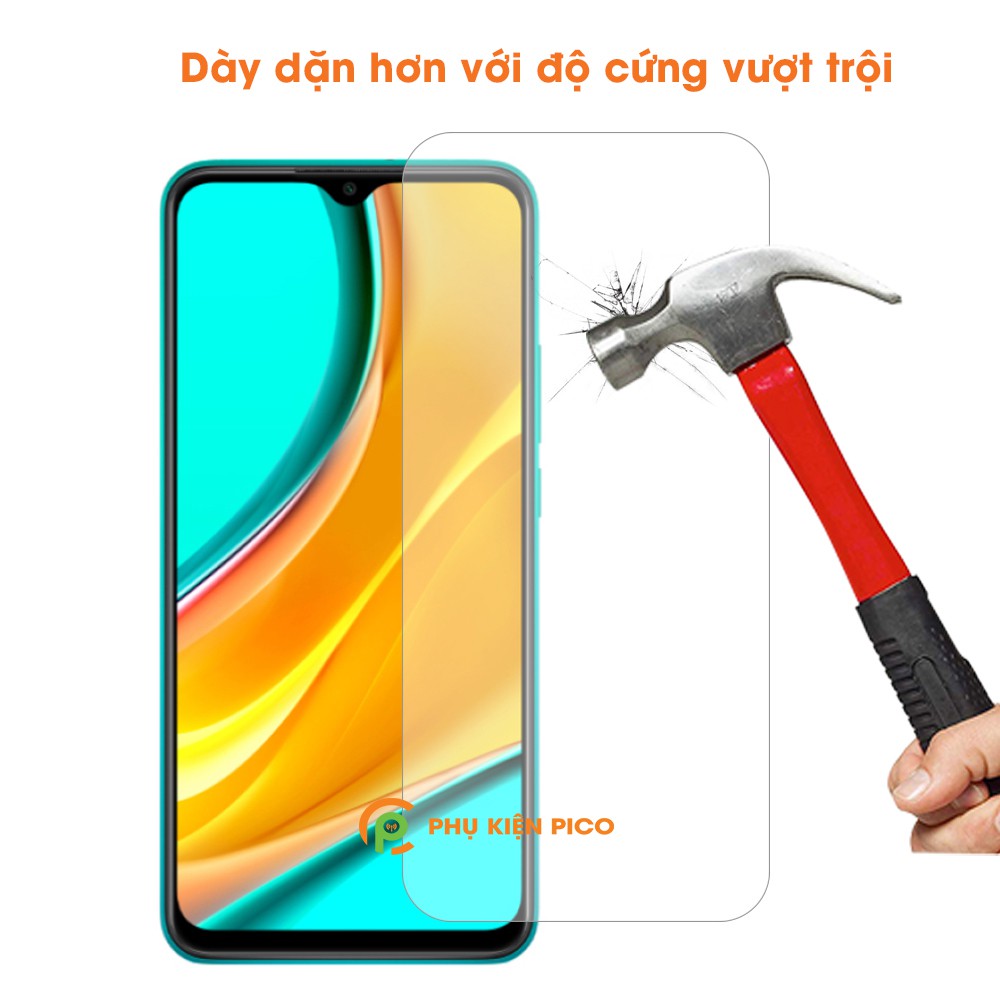 Kính cường lực Xiaomi Redmi 9 full màn hình chính hãng Gor dùng chung với mọi loại ốp lưng - Dán màn hình Xiaomi Redmi 9