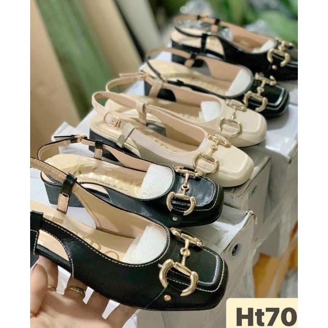 ] Sandal hàn quốc xích dd gót 3cm, giá 90k,FRESSHIP,ĐẾ CAO 5 CM, đủ size 35-39