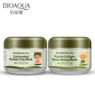 Mặt Nạ Sủi Bọt Thải Độc Bioaqua MS081