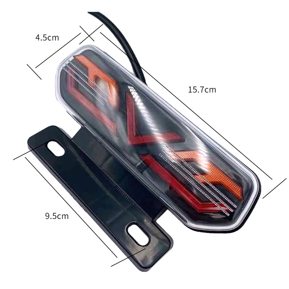 ⚡Còn Hàng⚡Đèn Led Phía Sau Xe Máy Đèn Báo Rẽ Bốn Bánh Dừng Đèn Phanh Đèn Hậu 12V