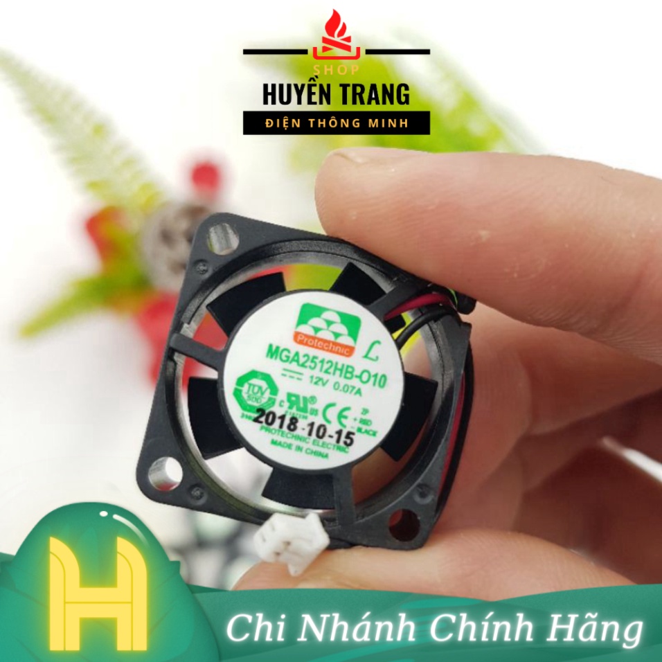 Quạt Tản Nhiệt Máy In 3DQuạt 2.5CMQuạt Máy In 25x25x10MM 2510 12VQuạt 2.5x.2.5x1CM