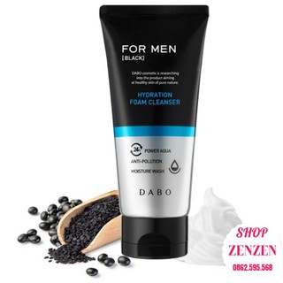 Sữa rửa mặt thải độc cho nam - dabo hydration for men 120ml