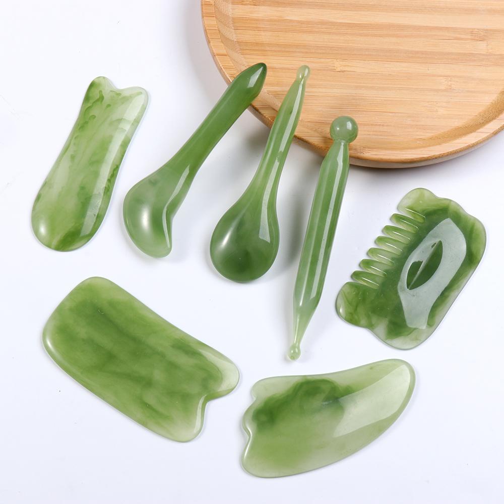 Set 7 Dụng Cụ Mát Xa Mặt Và Cơ Thể Bằng Nhựa Chăm Sóc Sức Khỏe