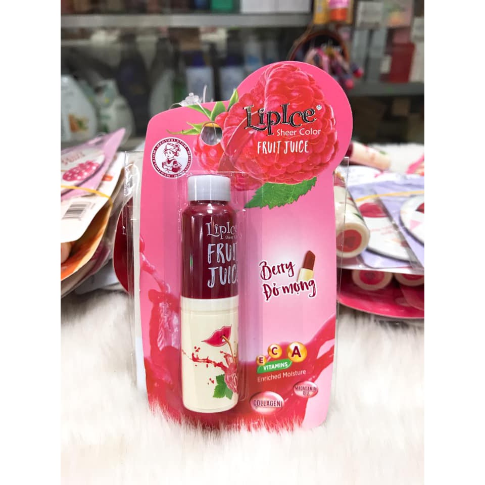 Son dưỡng môi có màu LipIce Sheer Color Fruit Juice