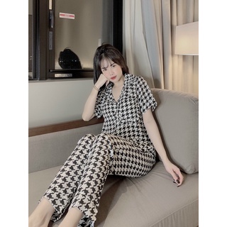 [SIÊU HÓT]hàng Víc RẺ NHẤT SSHOPPE đồ bộ tay ngắn lụa Mango [có hình ảnh+ video shop tự quay]