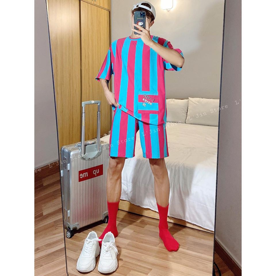 BỘ ĐỒ THỂ THAO, ĐỒ BỘ NAM, ÁO ĐÙI, THUN NAM, ĐỒ BỘ CHẤT ĐẸP SỌC - LJINSTORE | BigBuy360 - bigbuy360.vn