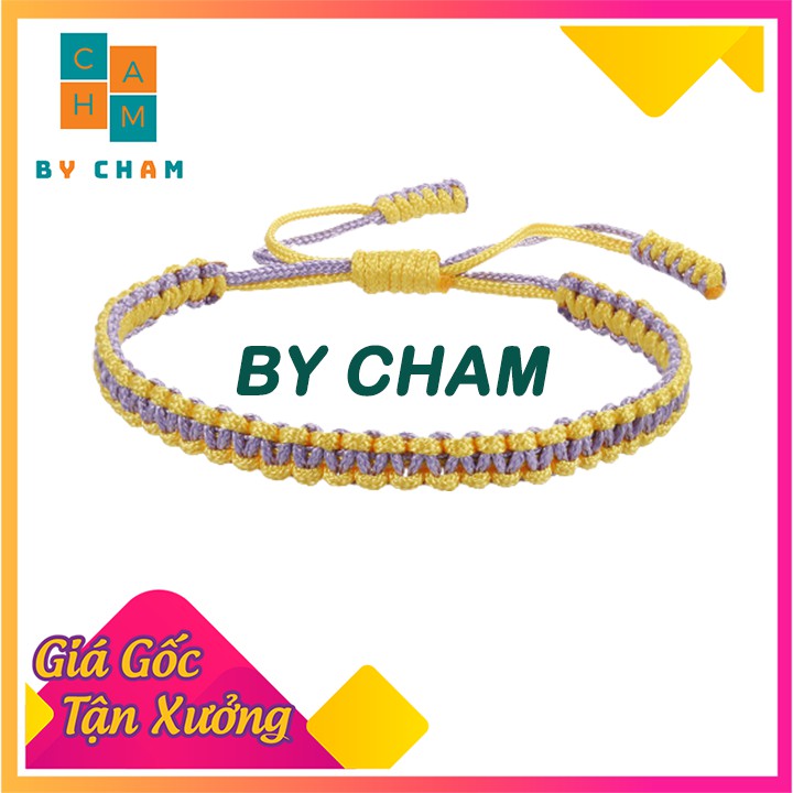 Vòng tay phong thủy handmade mệnh Thổ - Kim - Hỏa BY CHAM - VT01T