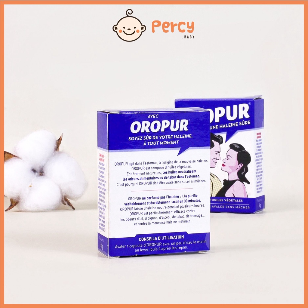 Viên Uống Thơm Miệng Oropur 50 viên