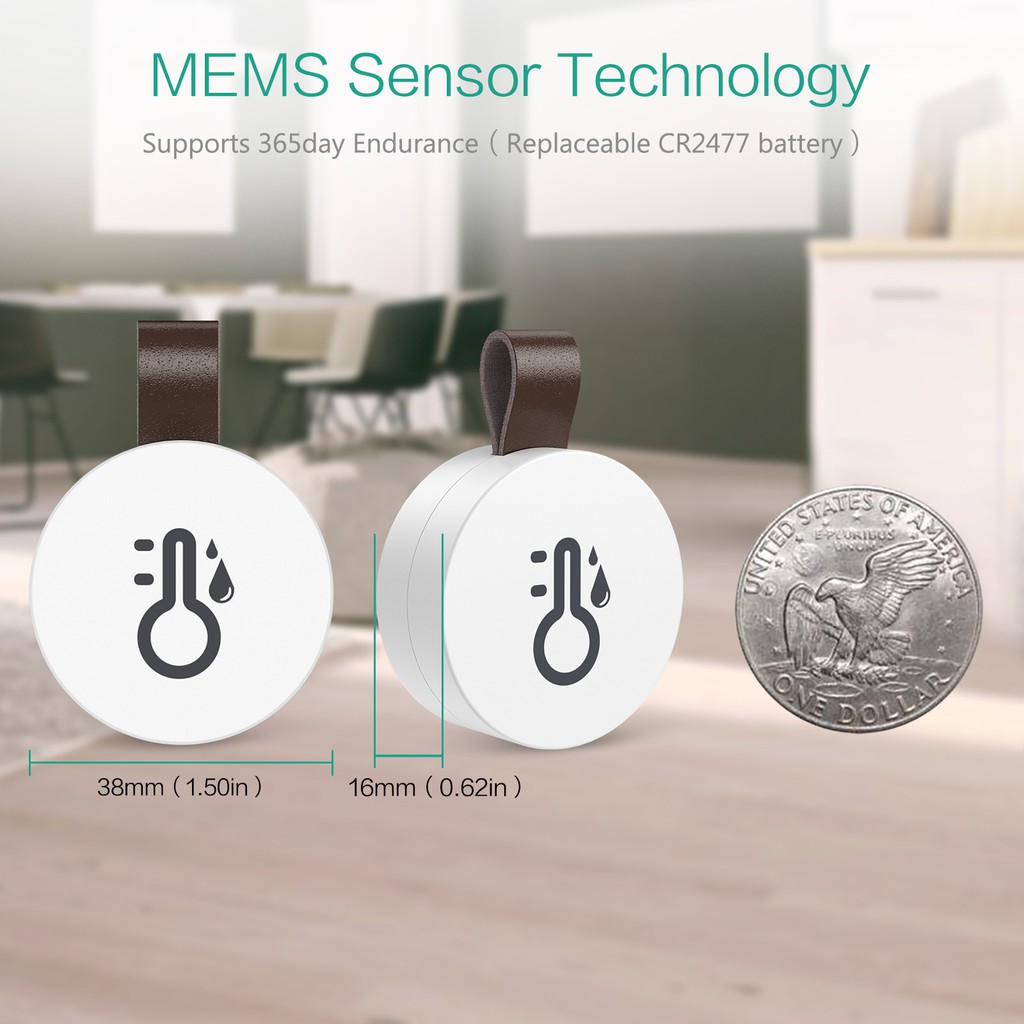 Nhiệt Kế Bluetooth Không Dây Cho Nhà Và Nhà Kính