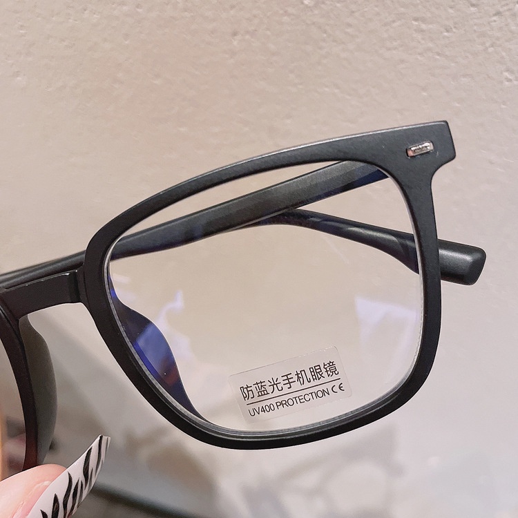 Kính mắt VIENDO gọng vuông siêu mỏng chống ánh sáng xanh độ cận 0 ~ -6.00 tùy chỉnh thời trang unisex