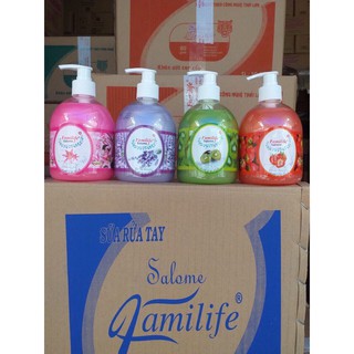 Nước rửa tay Salome Familife 500ml