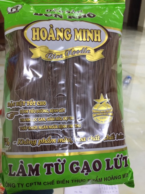 ĐẶC SẢN BÚN KHÔ HOÀNG MINH LÀM TỪ GẠO LỨT 500g | BigBuy360 - bigbuy360.vn