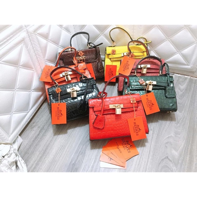 túi HM cá sấu size 18