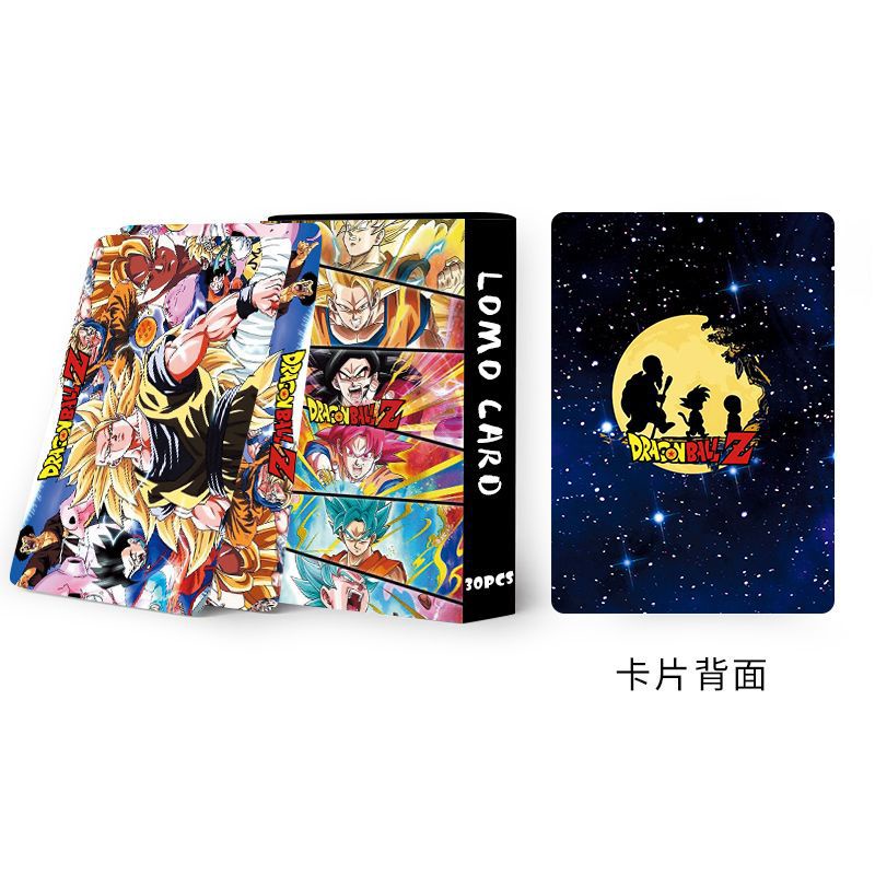 Anime Dragon Ball Photocard Double-sided Color Printing Lomo Card