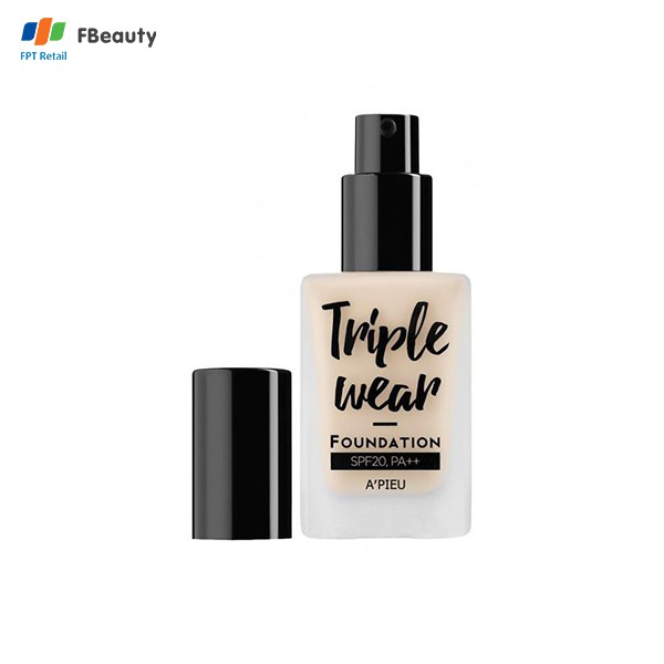 Kem Nền A'PIEU Triple Wear Foundation SPF20/PA++ 35g