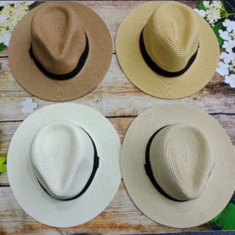 Mũ cói đi biển, mũ cói Panama unisex cho cả nam và nữ