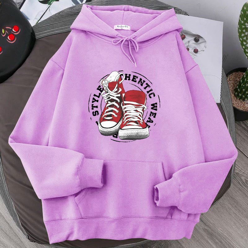 [ HÓT TREND ] ÁO KHOÁC NỈ PHOM NAM NỮ IN ĐÔI GIÀY CỰC CHẤT NHIỀU MÀU BB HOODIE