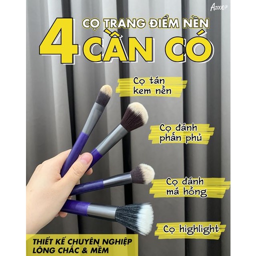 Cọ vạt xéo tạo khối Holika Holika Magic Tool Feathery Mini Angle Brush 8,5 x 2,5 cm